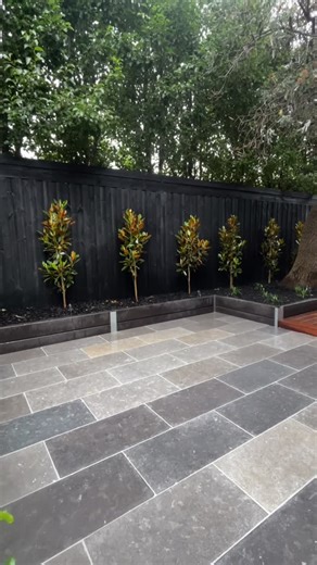 KD Landscapes on Instagram: "Loving these London grey brushed limestone pavers on our current Highett project from @rmstraders #landscapingideas #landscaping #landscapinglife #kdlandscapes #landscapingcompany"