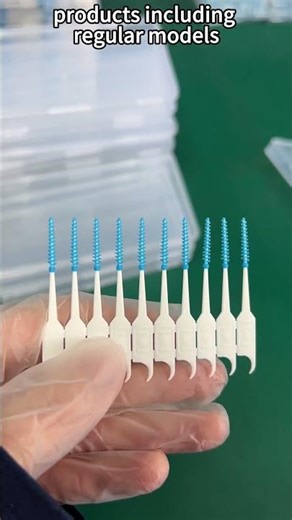 Silicone soft interdental brush #factory #factoryproducts