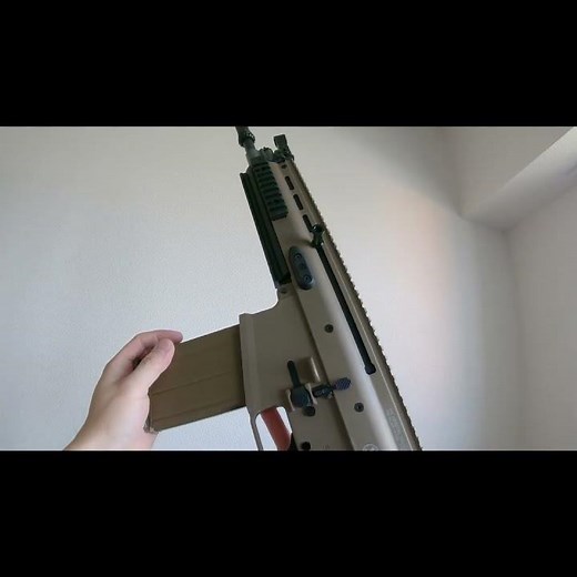 VFC SCAR-H GBB　ボルト動作