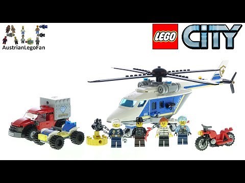 LEGO City 60243 Police Helicopter Chase - Lego Speed Build Review