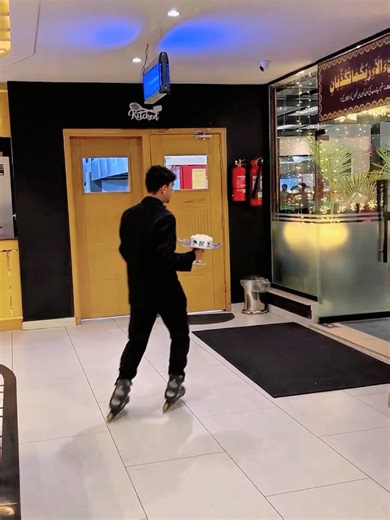 Celebrating with Birthday Cake and Skating Skills