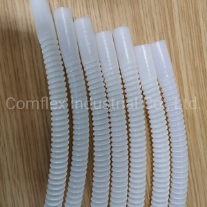 [Hot Item] Clear PTFE Convoluted Tubing, Corrugated PTFE Tubing^