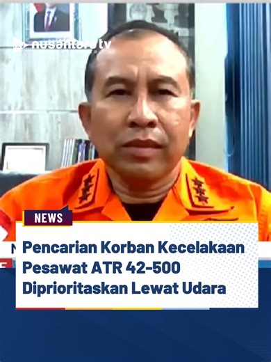 Kabasarnas Marsekal Madya M. Syafii ungkap update evakuasi pesawat ATR 42-500 di program dialog Prime Nusantara TV, Senin (19/01/2026) Pencarian diprioritaskan via udara, sementara 2 korban lainnya berhasil dievakuasi lewat jalur darat. Medan ekstrem Gunung Bulusaraung jadi tantangan utama tim SAR. #NusantaraTV #basarnas #pesawatjatuh #PrimeDialog