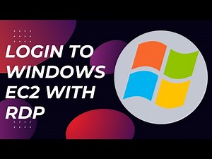 How to login to a windows EC2 using RDP