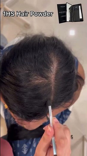 Hair Fiber Powder For Thin Hair | How To Cover Up HairLine | How To Apply Hair Fiber Powder #shorts