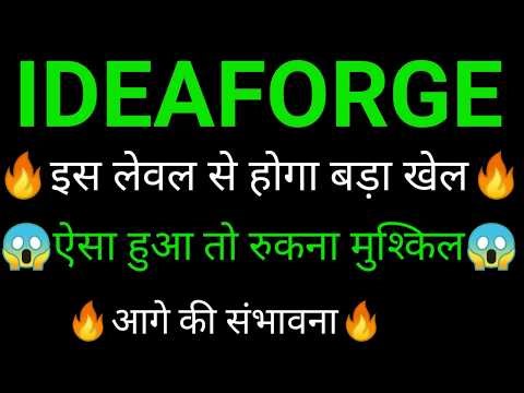IDEAFORGE Technologies share 🔥✅ | IDEAFORGE Technologies share latest news | IDEAFORGE