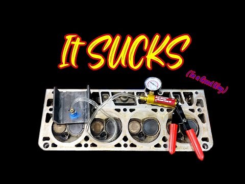 DIY Cylinder Head Vacuum Tester!