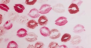 Lots Kisses On Big Sheet Paper Stock Footage Video (100% Royalty-free) 3705499921 | Shutterstock