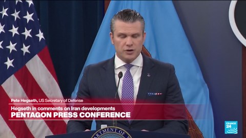 Replay: Pete Hegseth gives press conference on Iran war