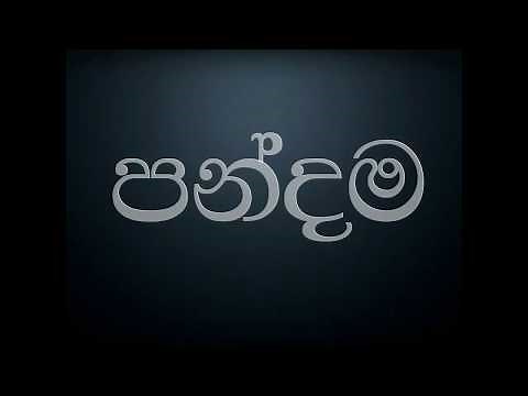 Pandama Sinhala lyrics | පන්දම සිංහල Lyrics