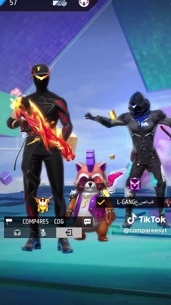 Menciona a tu duo si crees que nos puedes ganar🤪 #paratii #comparesyt #freefire #pvp #lgang