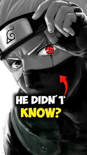 Why Did Kakashi Hide His Mangekyou Sharingan?