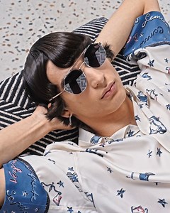 From the Spring/Summer 1990 zodiac sign print to the new Fendi Shadow motif reinterpreting a heritage diagonal line pattern, Fendi's archive is a major source of inspiration for the Fendi men's summer edit. | Fendi