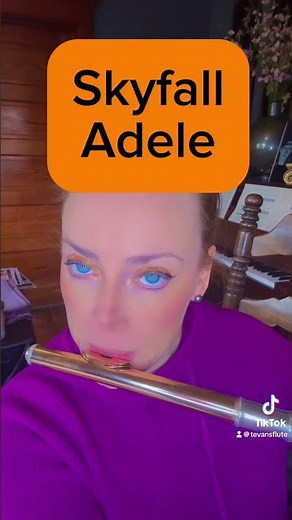 Skyfall - Adele (Flute Cover 🎶) #flute #music #flutecover #flutemusic #adele #skyfall