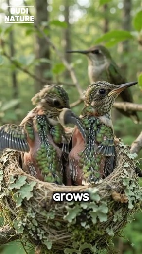 Hummingbird: From Tiny Egg to Flying Jewel 🐦🌸 #lifecycle #animals #hummingbird #birds