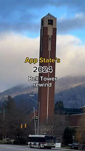 Take a look at how our gorgeous bell tower changes with the seasons! 🔔 This year was filled with incredible moments and countless memories made here in the High Country. Thank you for being a part of it, and here’s to all the adventures ahead! | App State Admissions