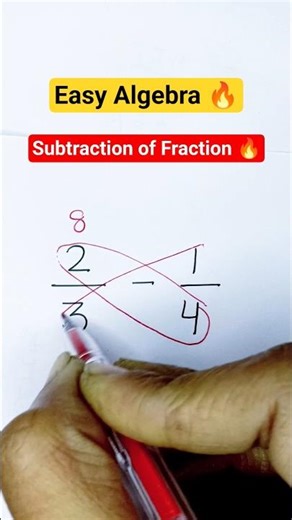 Fraction of Subtraction 🔥
