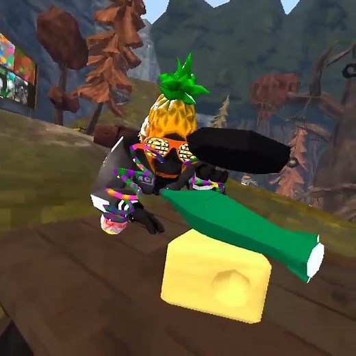 i tried a exploding cheese sandwitch for the first time #animalcompany