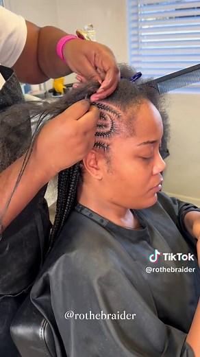 Fulani Braids Tutorial: Large Knotless Styles