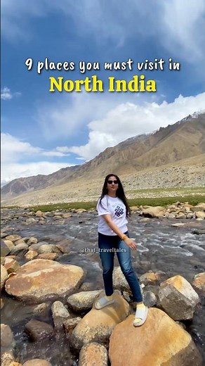 Places to Visit in *NORTH INDIA*😍 | BEST PLACES IN INDIA #trending #northindia #travelshorts #shorts