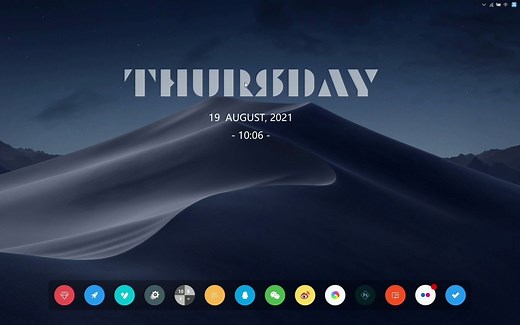 Win10桌面轻美化，简约时尚风格欣赏和设置详解