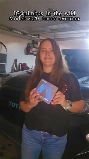 2020 Toyota 4Runner with #novsightled N99 series #ledheadlightbulb - IG@nimbus_in_the_wild