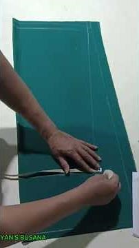 Tips cara membuat pola rok A LINE #tipscaramembuatpolarokaline#videofeedshorts #yansbusana #sewing//