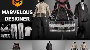 Marvelous Designer大师：洛丽塔