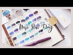 NEW PEN DAY | BENU Daily Mate Creative Thursday Unboxing and ‪@ferriswheelpress3796‬ Inks