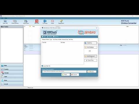 Zimbra to Exchange Server Migration by KDETools