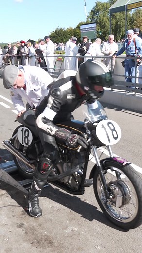 1952 Velocette MSS 500 at Barry Sheene Memorial Trophy Race - Goodwood Revival 2022