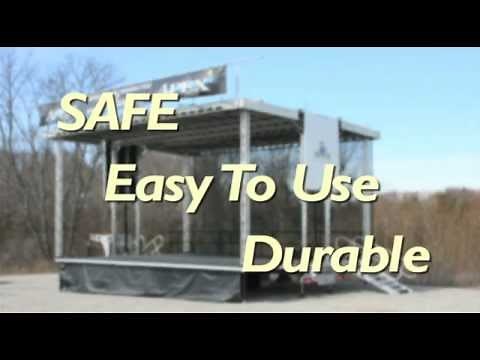 APEX Mobile Hydraulic Concert Stages Manufactured by Progressive Products, Inc.