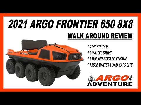 2021 ARGO FRONTIER 650 8X8 MODEL REVIEW - ARGO ADVENTURE