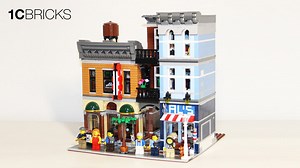 LEGO Creator Expert 10246 Detective's Office Speed Build - Modular Buildings Collection - 4K Minecraft Blog