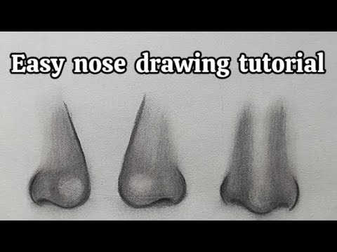 Stop Drawing Flat Noses!👃Easy Step-by-Step Tutorial (3 Angles)