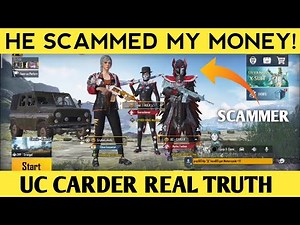 I got scammed by a UC CARDER. How to buy Carding UC IN BGMI