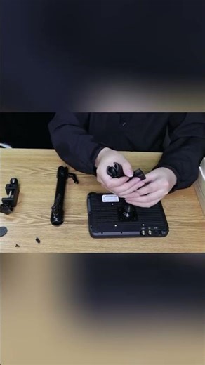 How to Install a Short Vehicle Mount on a Rugged Tablet