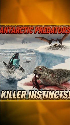 "The deadliest monsters of Antarctica!"#Antarctica#facts