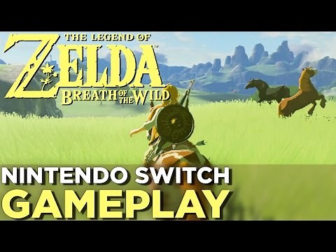 17 Minutes of THE LEGEND OF ZELDA: BREATH OF THE WILD Nintendo Switch Gameplay