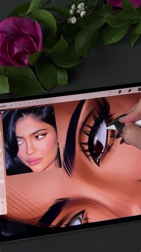 Portrait Drawing Tutorial in Procreate