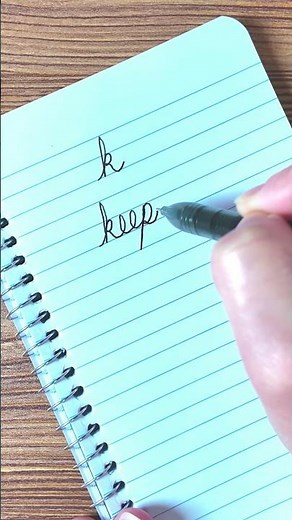 Confidently Write a Lowercase K in Cursive Handwriting