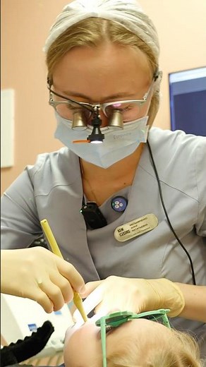 What awaits a child at the first appointment with the dentist?