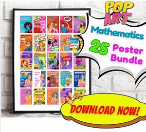 25 Funny Maths Posters | Pop Art Style | KS3 KS4 GCSE Classroom Displays | Instant Digital Download | Maths Wall Art - Etsy Australia