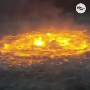 Underwater gas pipe rupture causes fire in the Gulf of Mexico