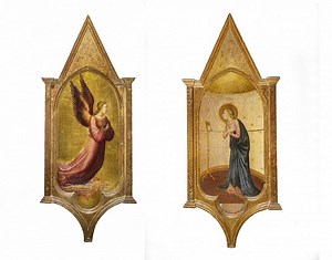 L'Angelo e la Vergine ricompongono il polittico