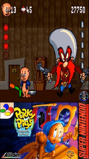 4.6K views · 80 reactions | Porky Pig's Haunted Holiday - Snes #porkypigshauntedholiday #snes | Geekversy | Facebook