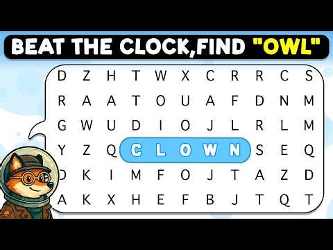 🦊🔍 Word Search Puzzle Game | 5 Levels Categories | How Many Words Will You Spot? 🔎🦊