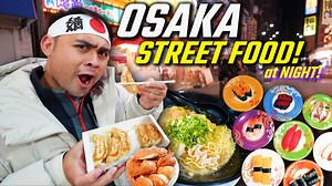 41K views · 1.6K reactions | Japan SUSHI Conveyor Belt, Gyoza and BEST Ramen in Osaka! Ultimate Osaka Food Tour at NIGHT! | The Chui Show | Facebook