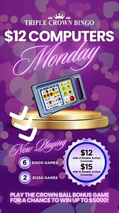 ⭐️OPEN MONDAY!⭐️‼️$12 Regular Computers! - (2) Double Action...