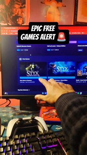 Epic Games Free Games | Styx Games FREE on Epic Games Store 🔥 #epicgames #gaming